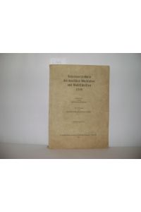 Jahresverzeichnis der deutschen Musikalien und Musikschriften 1952. 101. Jahrgang von Hofmeisters Jahresverzeichnis. Alphabetischer Teil