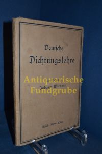 Deutsche Dichtungslehre für österreichische Mittelschulen.