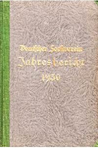 Jahresbericht des Deutschen Forstvereins 1930.