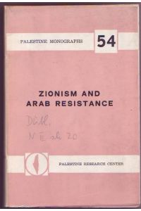 Zionism and Arab Resistence