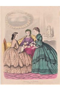 Victoria. Illustrierte Muster- und Modezeitung. XIII. Jg. 1863. Heft 1-24 cpl.