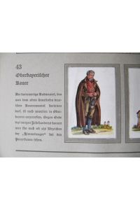 Eine Sammlung deutscher  - Trachtenbilder.