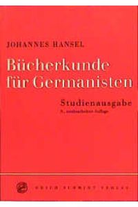 Literaturrecherche für Germanisten