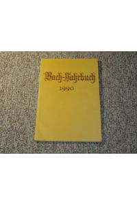 Bach-Jahrbuch 1990