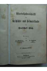 Vierteljahrsschrift für Geschichte und Heimatskunde der Grafschaft Glatz. 1889/ 90 u. 1890/91.   - 86.
