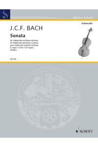 Sonata G-Dur  - (Serie: Cello-Bibliothek), (Reihe: Edition Schott)