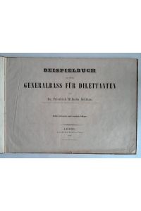 Beispielbuch zu dem Generalbass für Dilettanten