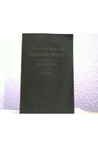 Lukians von Samosata sämtliche Werke.   - Aus dem Griechischen übersetzt von M. Weber.