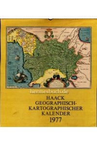 Haack Geographisch-Kartographischer Kalender 1977.