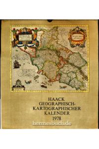 Haack Geographisch-Kartographischer Kalender 1978.