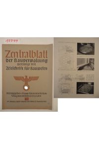 Zentralblatt der Bauverwaltung / vereinigt mit Zeitschrift für Bauwesen: Heft 39 Seite 625 - 640, September 1940, 60. Jahrgang