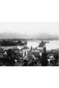 Salzburg - Überschwemmung im Nonntal 1893.
