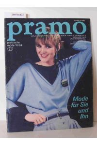 Pramo Einzelheft 10/84. Praktische Mode. Modezeitschrift. Mit dem Schnittbogen. Modezeitschrift aus der DDR , Mit schwarz weiß und farbigen Abbildungen.