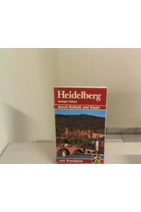 Heidelberg - farbiger Führer durch Schloss und Stadt mit Stadtplan