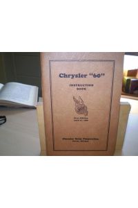 CHRYSLER 60.   - Instruction Book.