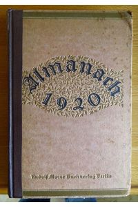 Almanach 1920.