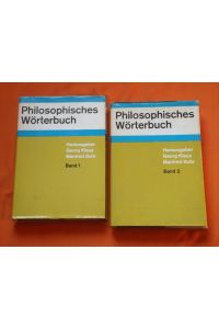 Philosophisches Wörterbuch. Band 1 und 2.