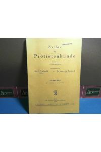 Archiv für Protistenkunde, 110. Band, Heft 3