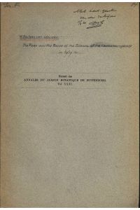 The Flora and fauna of the Islands of the Krakatau-Group in 1919.   - Extrait des ANNALES DU JARDIN BOTANIQUE DE BUITENZORG, Vol. XXXI.