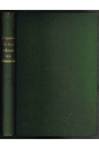 Senckenbergische Naturforschende Gesellschaft, 1817-1925: 55. Bericht, Heft 1-12. -