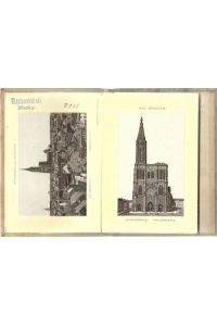 Album von Straßburg (Leporello mit 22 Ansichten)