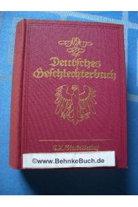 Niedersächsisches Geschlechterbuch. 6. Band