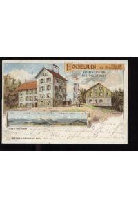 Hochblauen i. bd. Schwarzwald. Hotel & Pension.