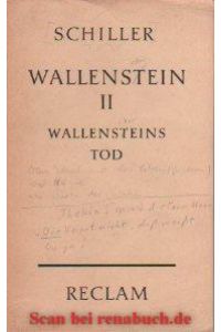 Wallenstein II - Wallensteins Tod