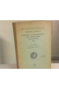 Comptes rendus du Congres International de Geographie Amsterdam 1938. Tome 2: Travaux de la sect. III c: Geographie coloniale.