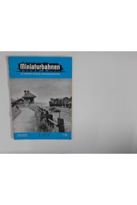 *MINIATURBAHNEN* Die führende deutsche Modellbahnzeitschrift. : Heft 1/1960