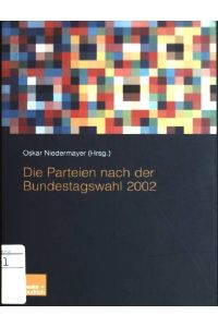 Die Parteien nach der Bundestagswahl 2002.