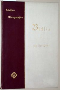 Böcklin.   - Künstler-Monographien. In Verbindung mit Anderen herausgegeben von H. Knackfuß.Liebhaber=Ausgaben Nr. 52.