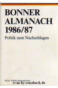 Bonner Almanach 1986/87