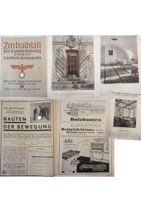 Zentralblatt der Bauverwaltung, vereinigt mit Zeitschrift für Bauwesen: Heft 33 vom 16. August 1939, 59. Jahrgang