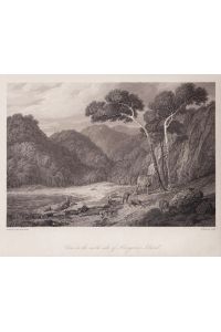 View on the north side of Kanguroo Island. Orig. etching by W. Woolnoth after W. Westall, 1814