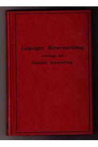 Leipziger Bienenzeitung vereinigt mit Deutscher Imkerzeitung - vollständiger Jahrgang 1956