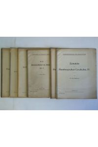 Sammlung von 5 Schriften der Gelehrtenschule des Johanneums und 1 Schrift des Realgymnasiums des Johanneum