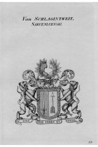 Schlagintweit Sakuenluenski Wappen Adel coat of arms Heraldik