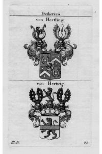 Hertling Hertwig Wappen Adel coat of arms heraldry Heraldik