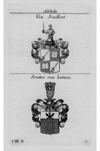 Seuffert Seutter Lötzen Wappen Adel coat of arms heraldry