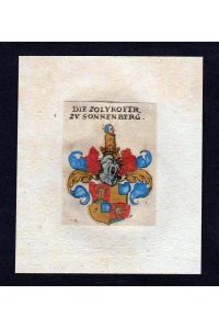 h. Zollikofer zu Sonnenberg Wappen Adel heraldry Heraldik