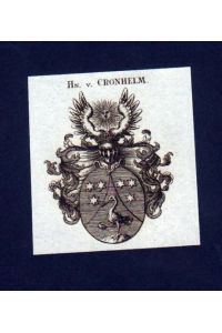 Herren v. Cronhelm Kronhelm Wappen