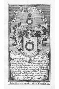 Joseph Alois Franz von Edlbeck/Erlbeck Wappen
