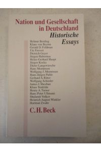 Nation und Gesellschaft in Deutschland. Historische Essays, herausgegeben von Manfred Hettling und Paul Nolte