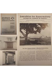 Zentralblatt der Bauverwaltung, vereinigt mit Zeitschrift für Bauwesen: Heft 13 vom 31. März 1937, 57. Jahrgang