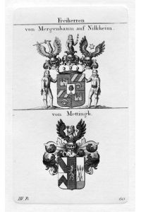 Mergenbaum Nilkheim Mittingk - Wappen Adel coat of arms heraldry Heraldik