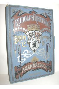 Agenda Rudolph Hertzog 1900