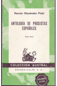 Antología de prosistas españoles