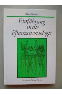 Einführung in die Pflanzensoziologie 1990 Pflanzen Soziologie