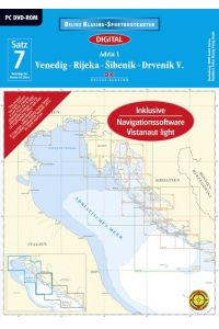 Satz 7: Venedig - Rijeka - Å ibenik - Drvenik V. (DVD-ROM, Ausgabe 2014)  - Adria 1